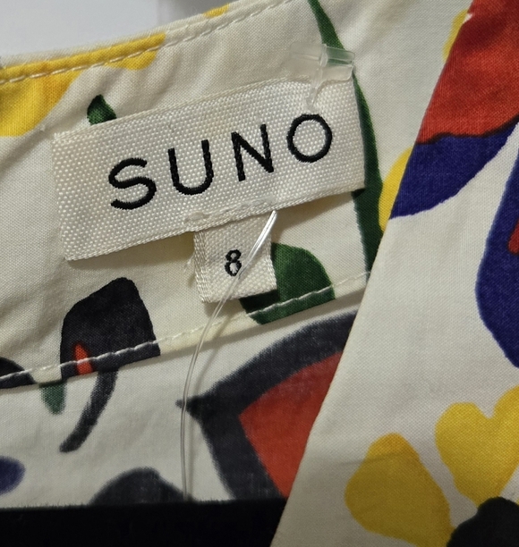 Suno Floral Mini Dress - Picture 5 of 7